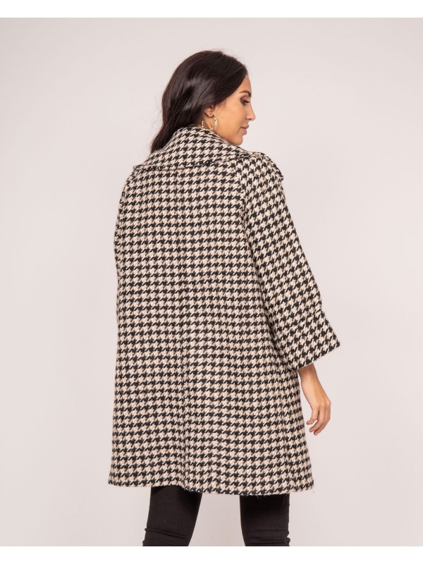 Manteau pied-de-poule UMAC