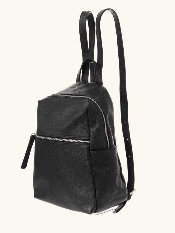 Petit sac à dos cuir grainé...