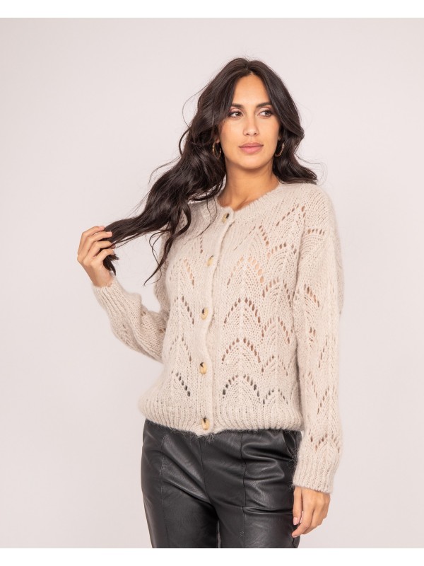 Gilet KAMILIA - Beige