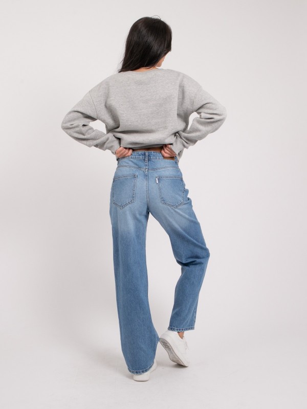 Jean coupe droite ERDI - Bleu