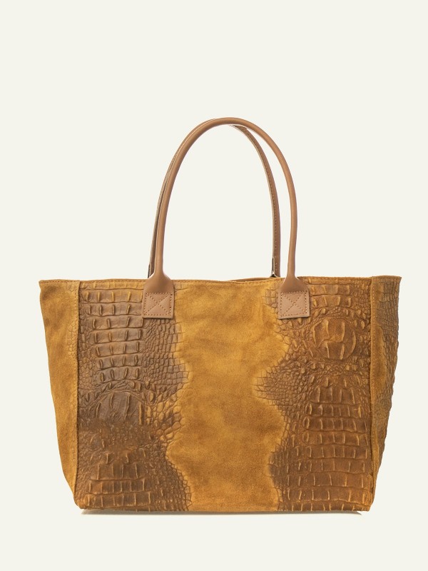 Sac cabas cuir croco...