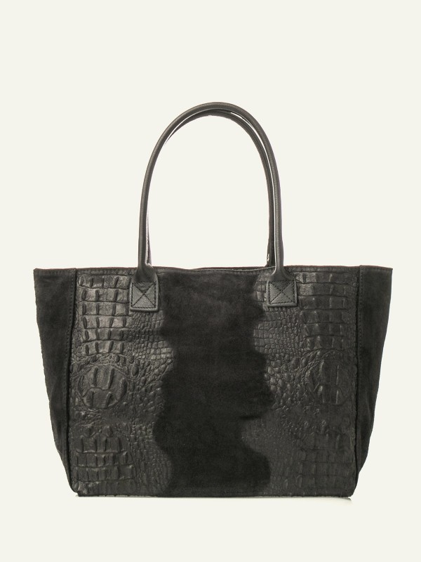 Sac cabas cuir croco...