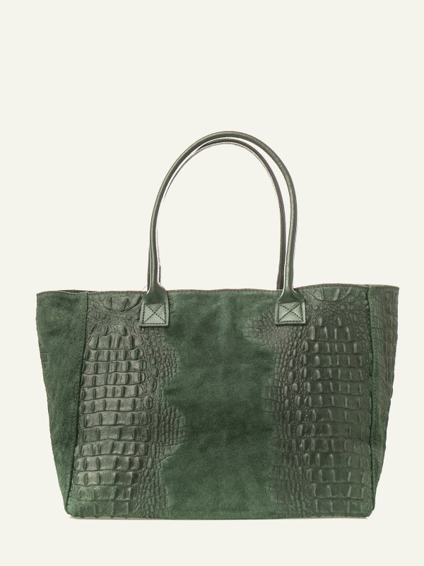 Sac cabas cuir croco...