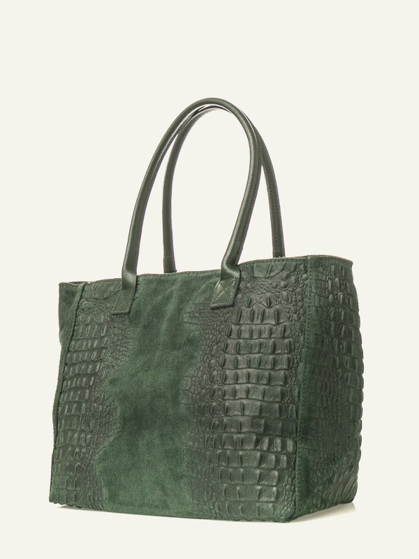 Sac cabas cuir croco...