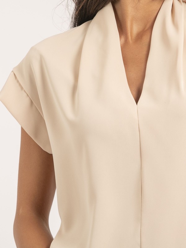 Blouse col V FATNA