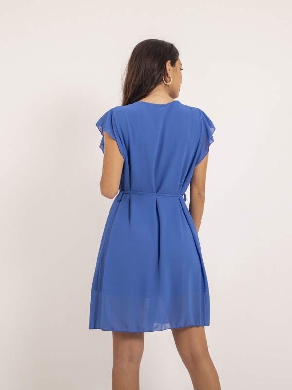 Robe courte IEVE - Bleu