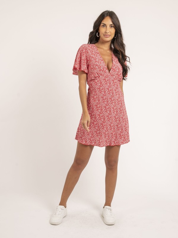 Robe courte motifs IKETA -...