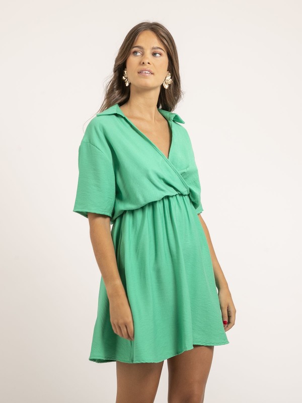 Robe courte IKONA - Vert