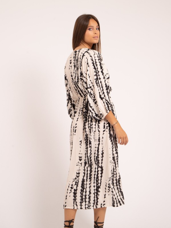 Robe longue motifs ILAZINE...