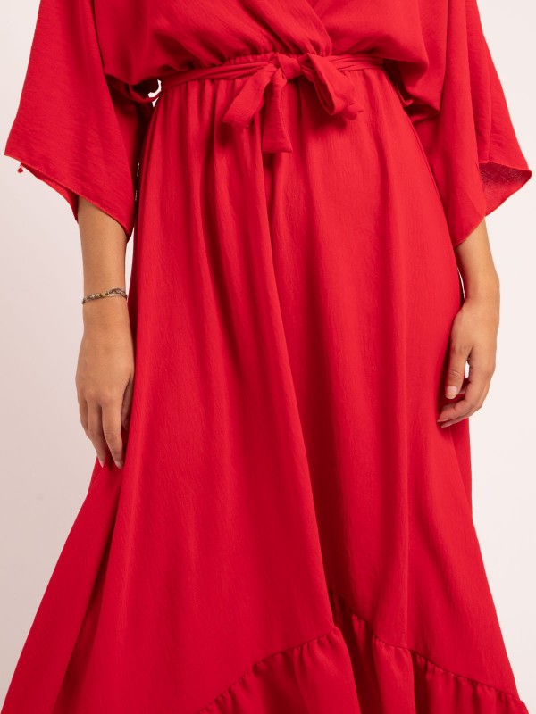 Robe longue IOANNA - Rouge