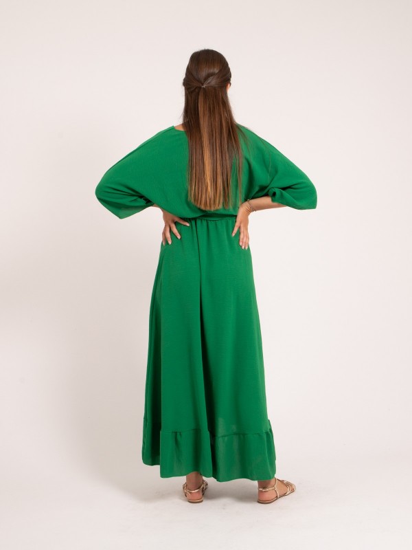 Robe longue IOANNA - Vert