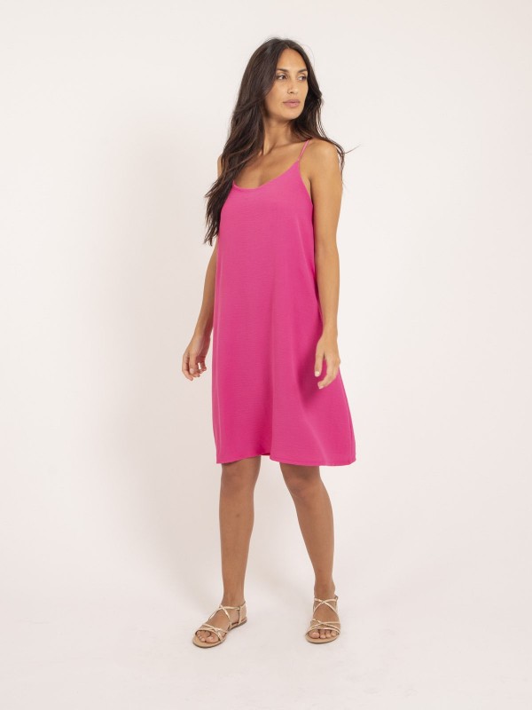 Robe courte IZOLDA - Rose