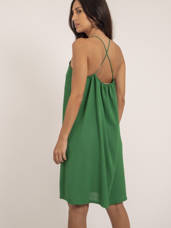 Robe courte IZOLDA - Vert