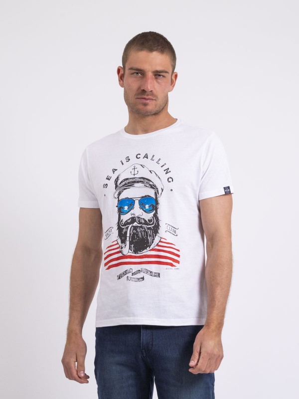 T-shirt col rond NALUPIRI -...