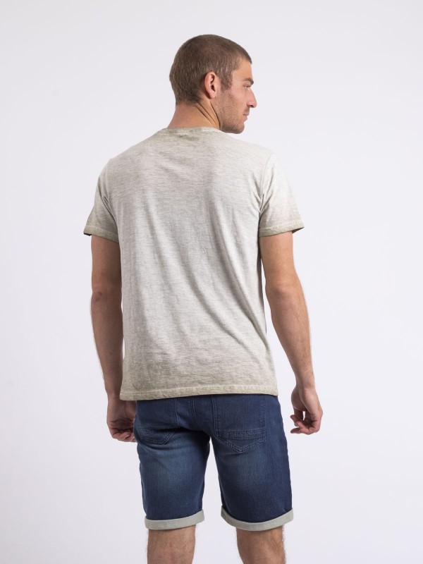T-shirt col rond NAPAROT -...