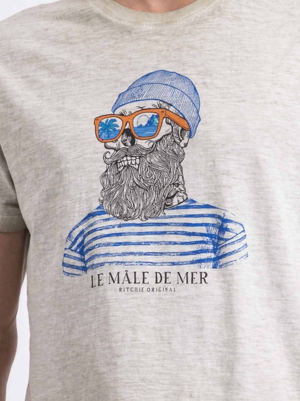 T-shirt col rond NAPAROT -...
