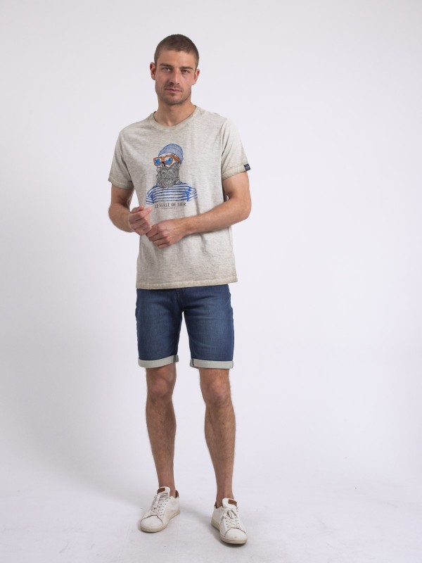 T-shirt col rond NAPAROT -...