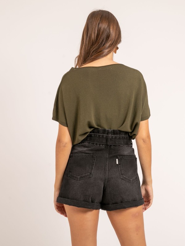 Pull fin KARINI - Kaki