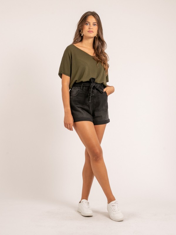 Pull fin KARINI - Kaki