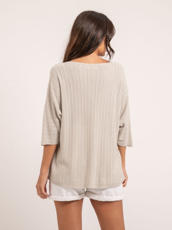 Pull fin KARTELIA - Beige