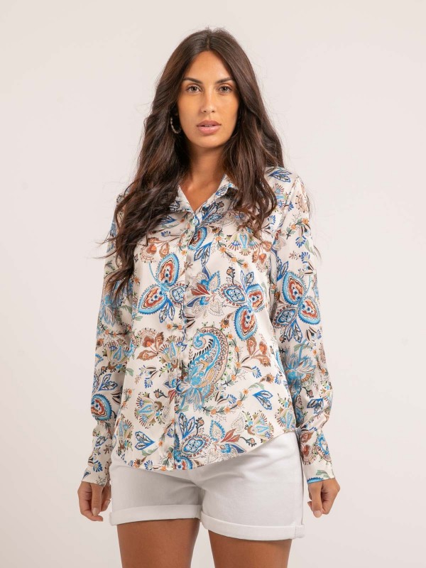 Chemise motifs OLIANE