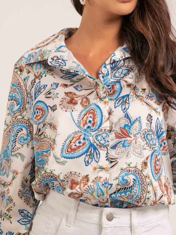 Chemise motifs OLIANE