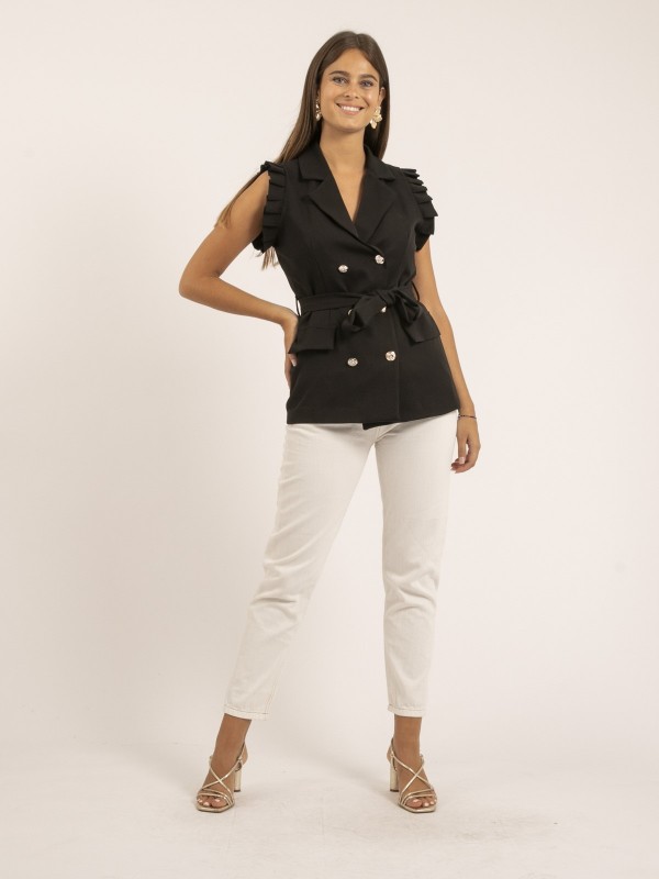 Blazer sans manches UCHENA...