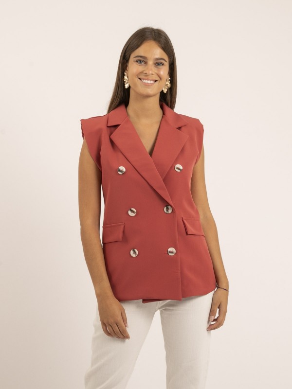 Blazer sans manches UVIDA