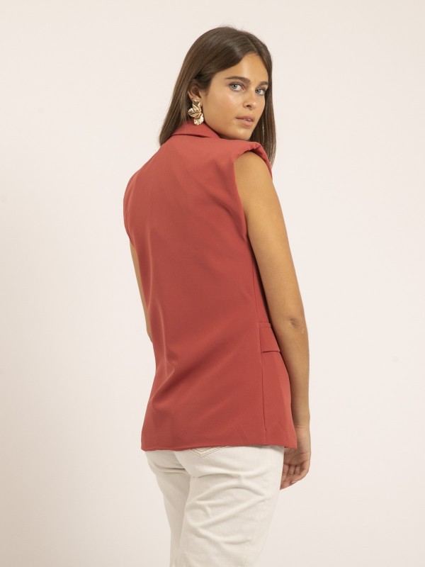 Blazer sans manches UVIDA