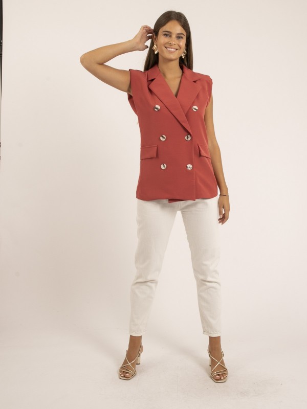 Blazer sans manches UVIDA