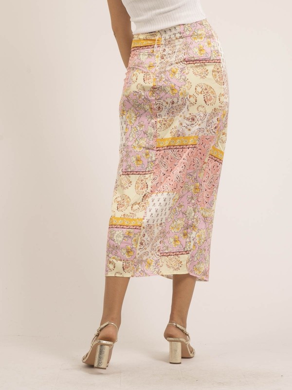 Jupe longue motifs XAENI -...