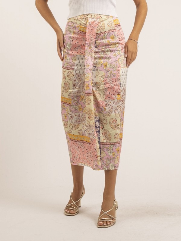 Jupe longue motifs XAENI -...