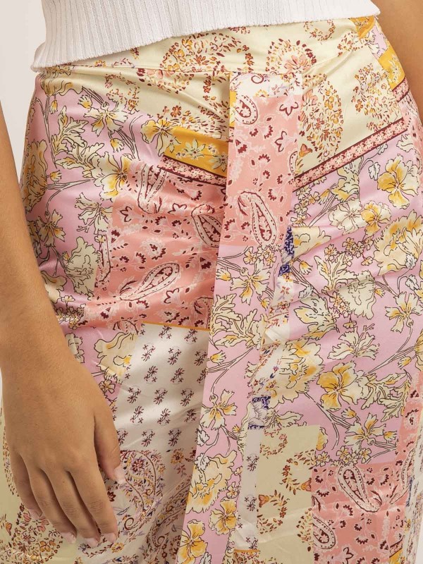 Jupe longue motifs XAENI -...