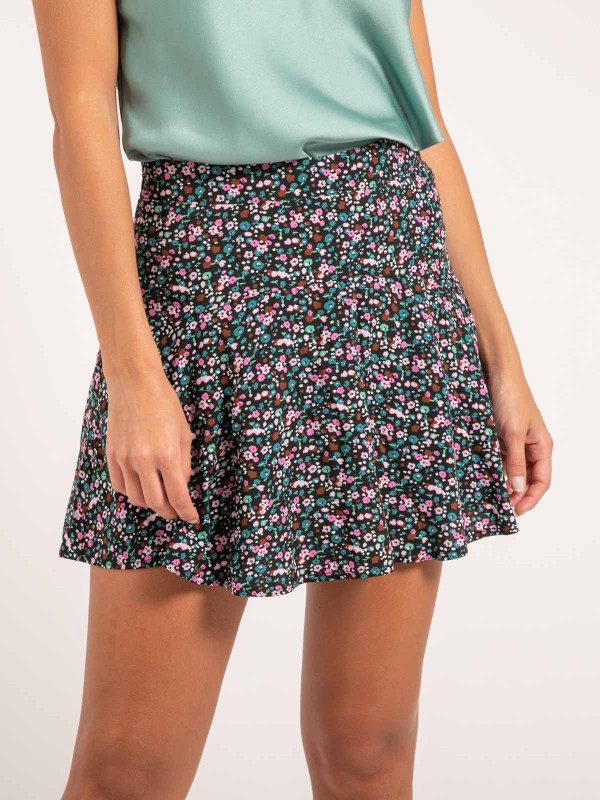 Jupe short motifs XEBEGE -...