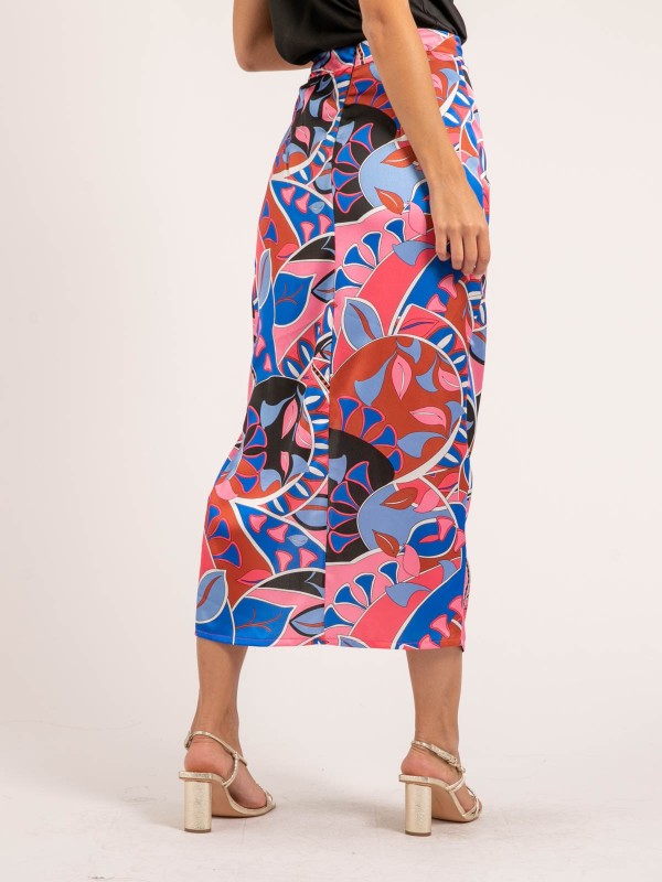 Jupe midi motifs XISSY