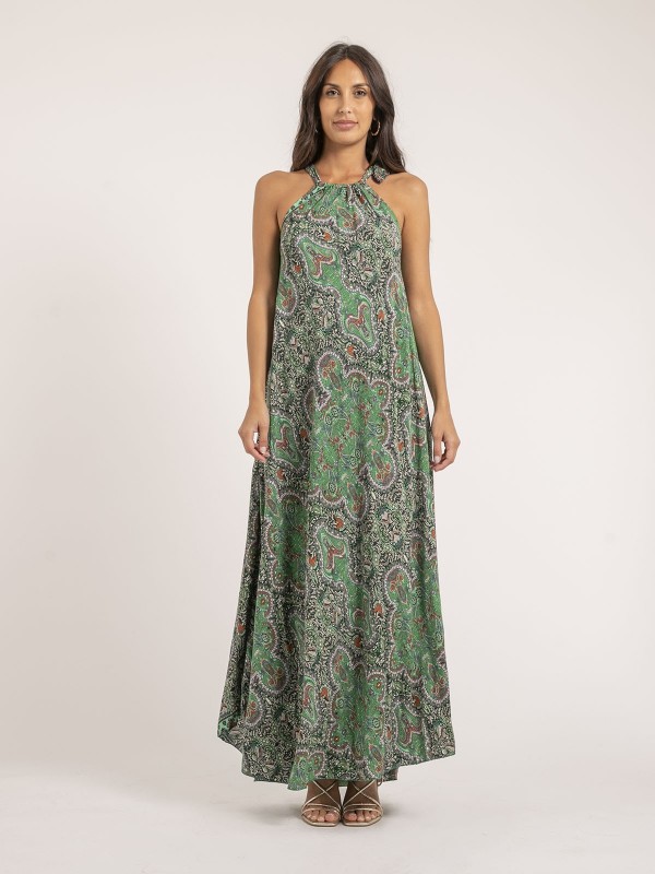 Robe longue motifs IMELDA