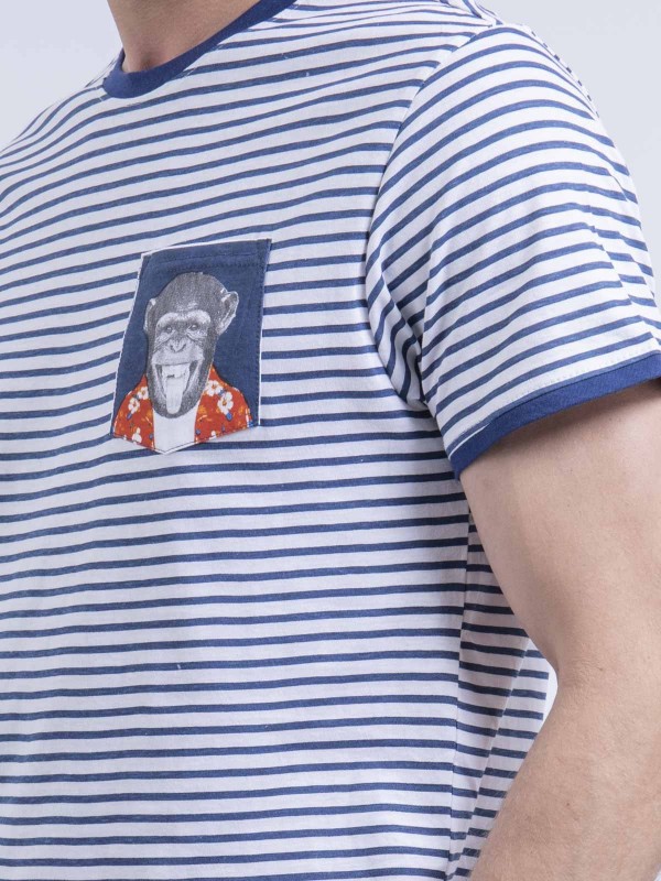 T-shirt col rond NAPISINGE...