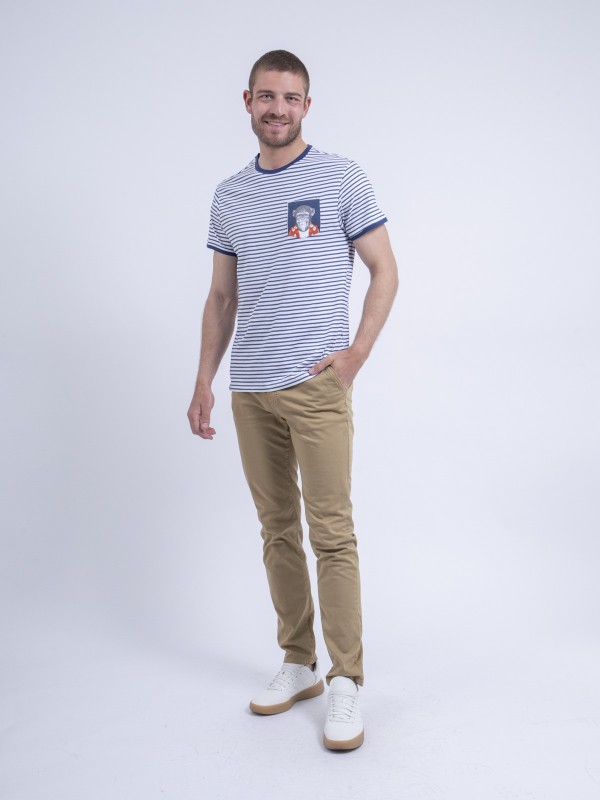 T-shirt col rond NAPISINGE...
