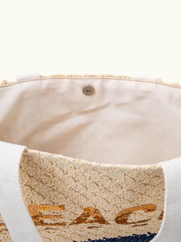 Sac de plage DL-LEONIE - Beige