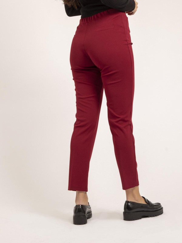 Pantalon ELIANE - Bordeaux