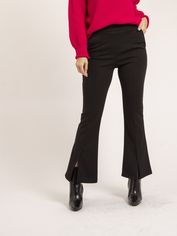 Pantalon flare ENORA - Noir