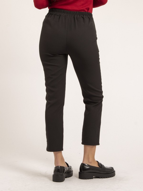 Pantalon droit ESLINA - Noir