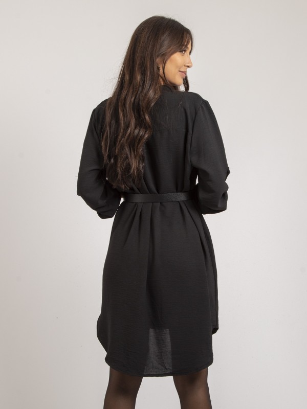 Robe courte ample INAAM - Noir