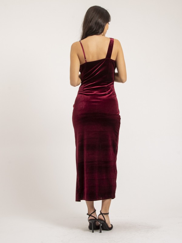 Robe longue velours INAKIA...