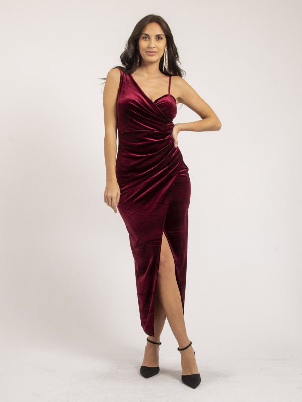 Robe longue velours INAKIA...