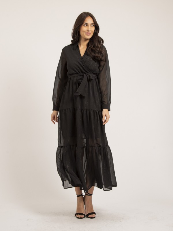 Robe longue fil lurex IZIDA...