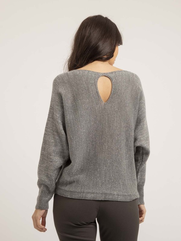 Pull fin paillettes KLINKA...