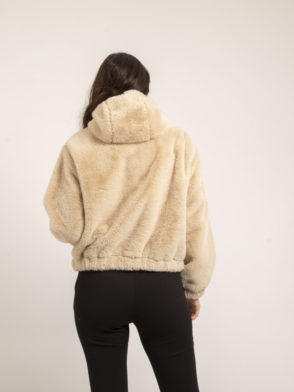 Veste courte capuche UBANIE...