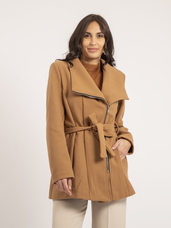 Manteau court zippé UWAYS -...