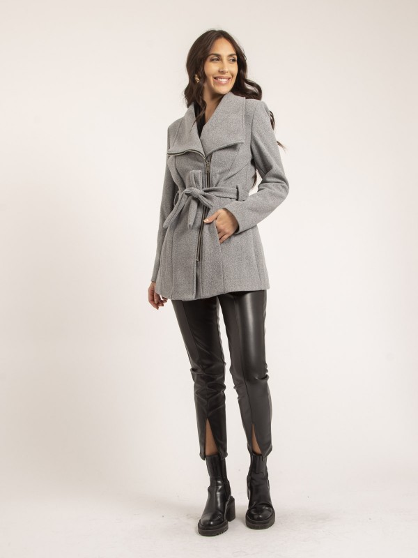 Manteau court zippé UWAYS -...